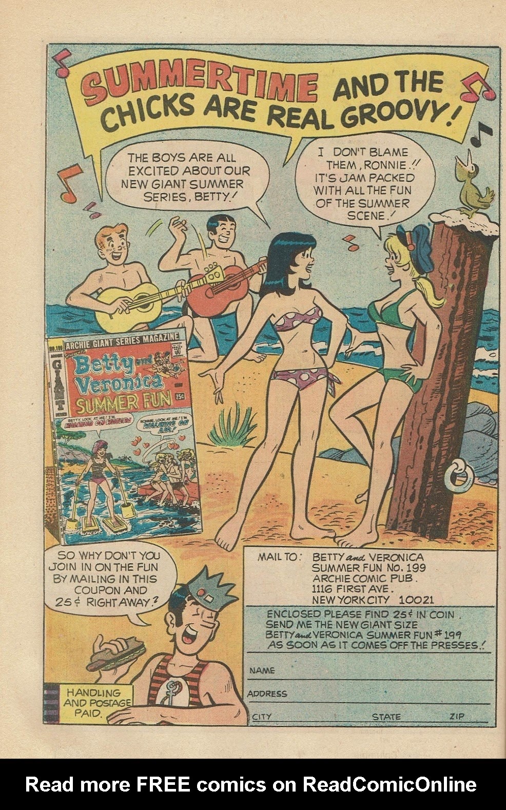 Read online Reggie's Wise Guy Jokes comic -  Issue #22 - 33