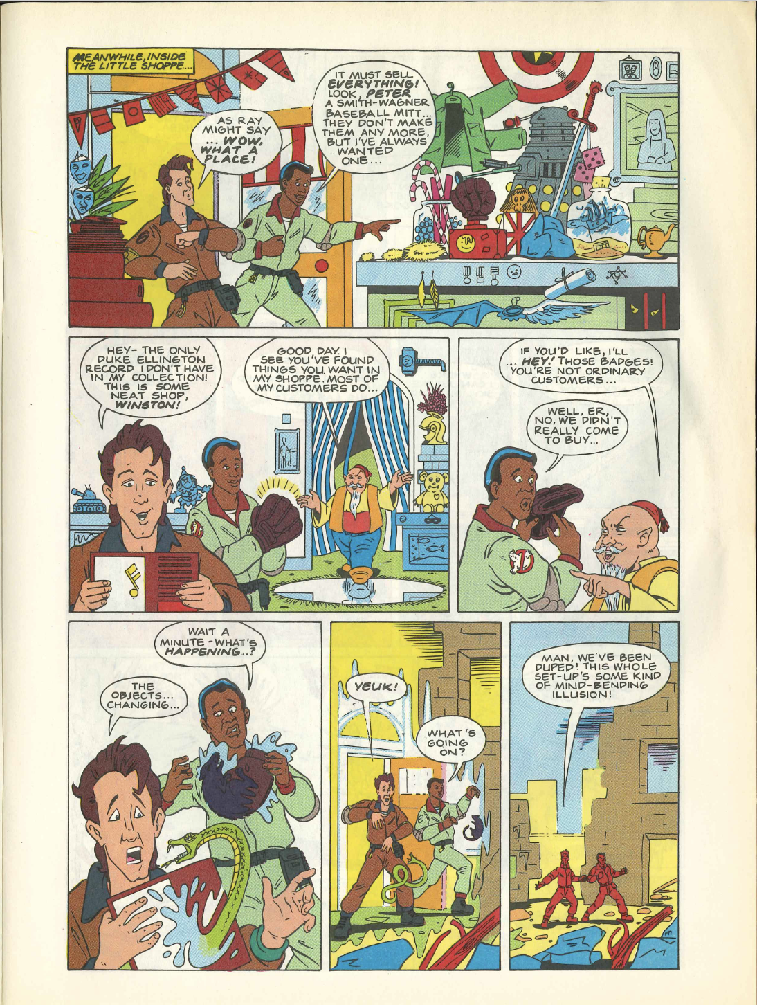 Read online The Real Ghostbusters comic -  Issue #186 - 9