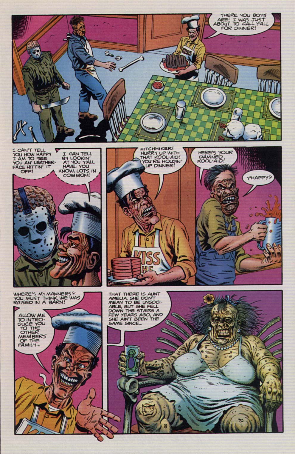 Read online Jason vs Leatherface comic -  Issue #1 - 29