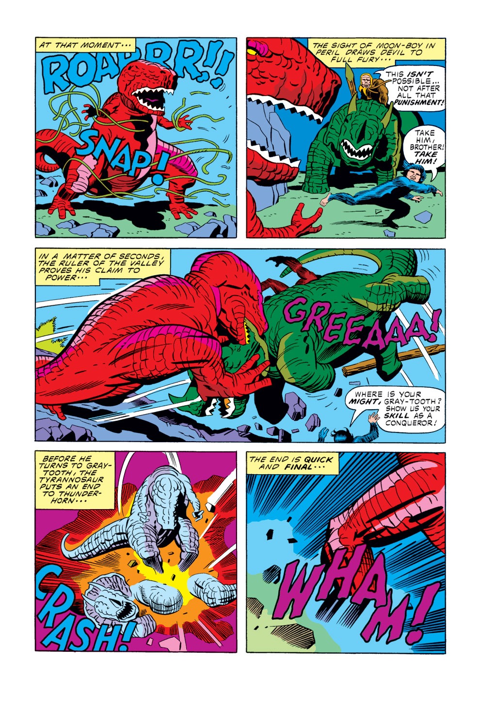 Read online Devil Dinosaur comic -  Issue #8 - 17