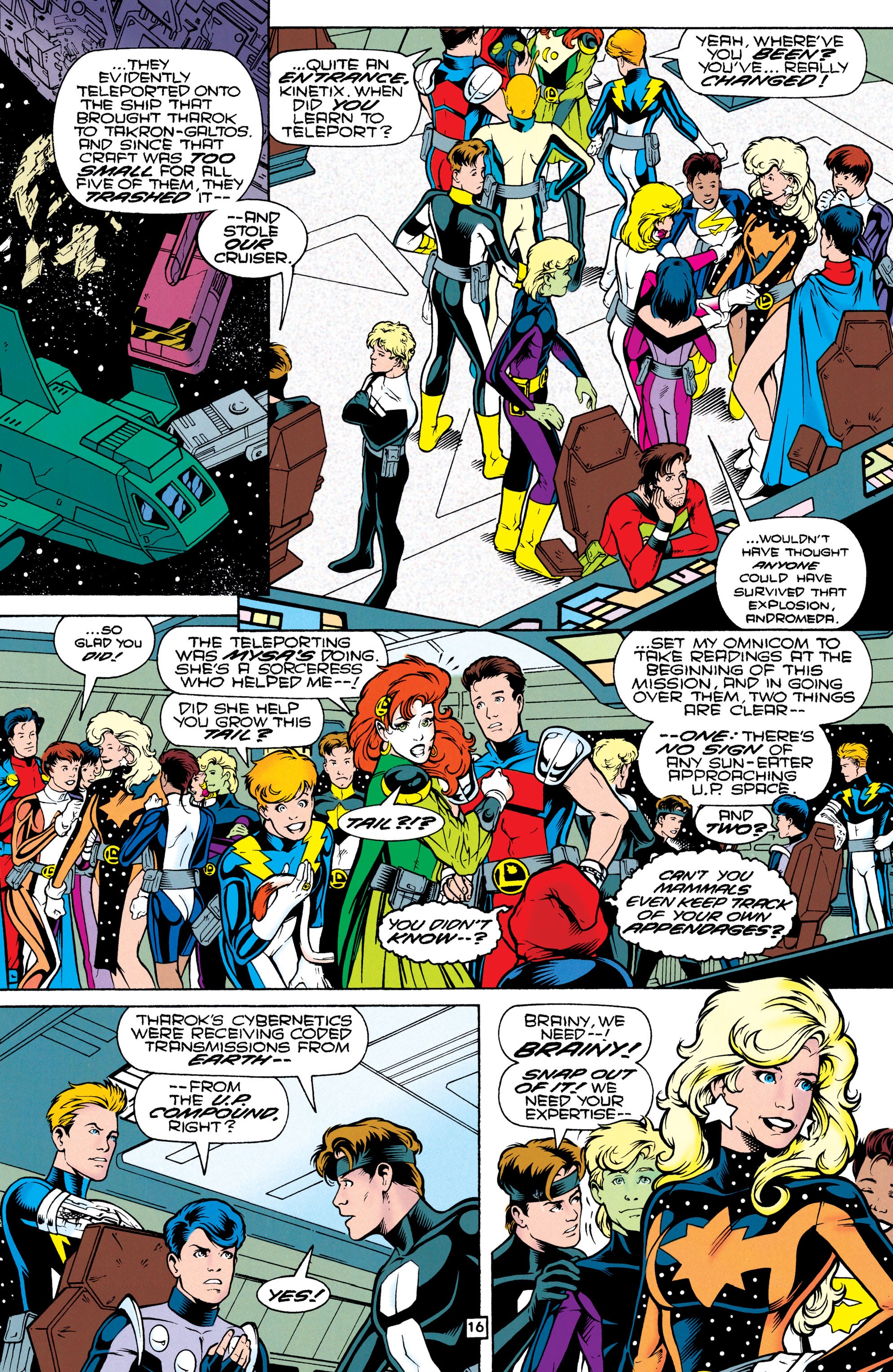 Read online Legionnaires comic -  Issue #36 - 15