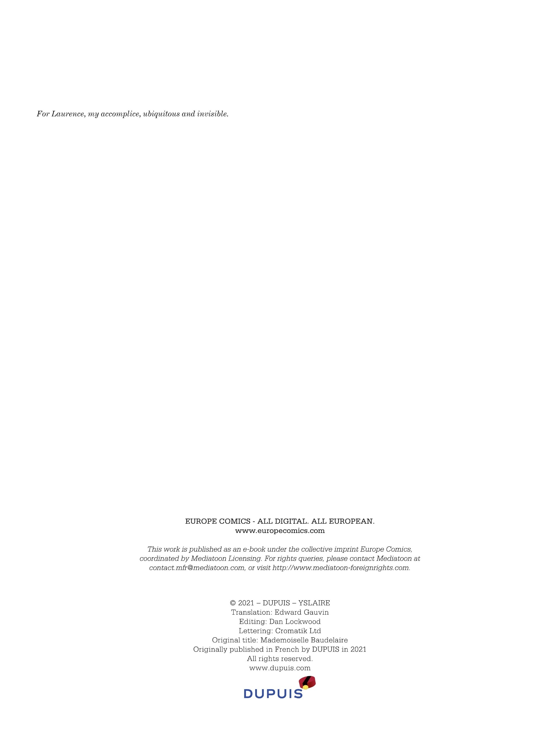 Read online Mademoiselle Baudelaire comic -  Issue # TPB (Part 2) - 54