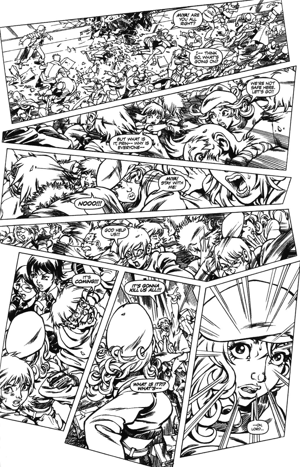 Read online Battle of the Planets: Princess comic -  Issue #4 - 5