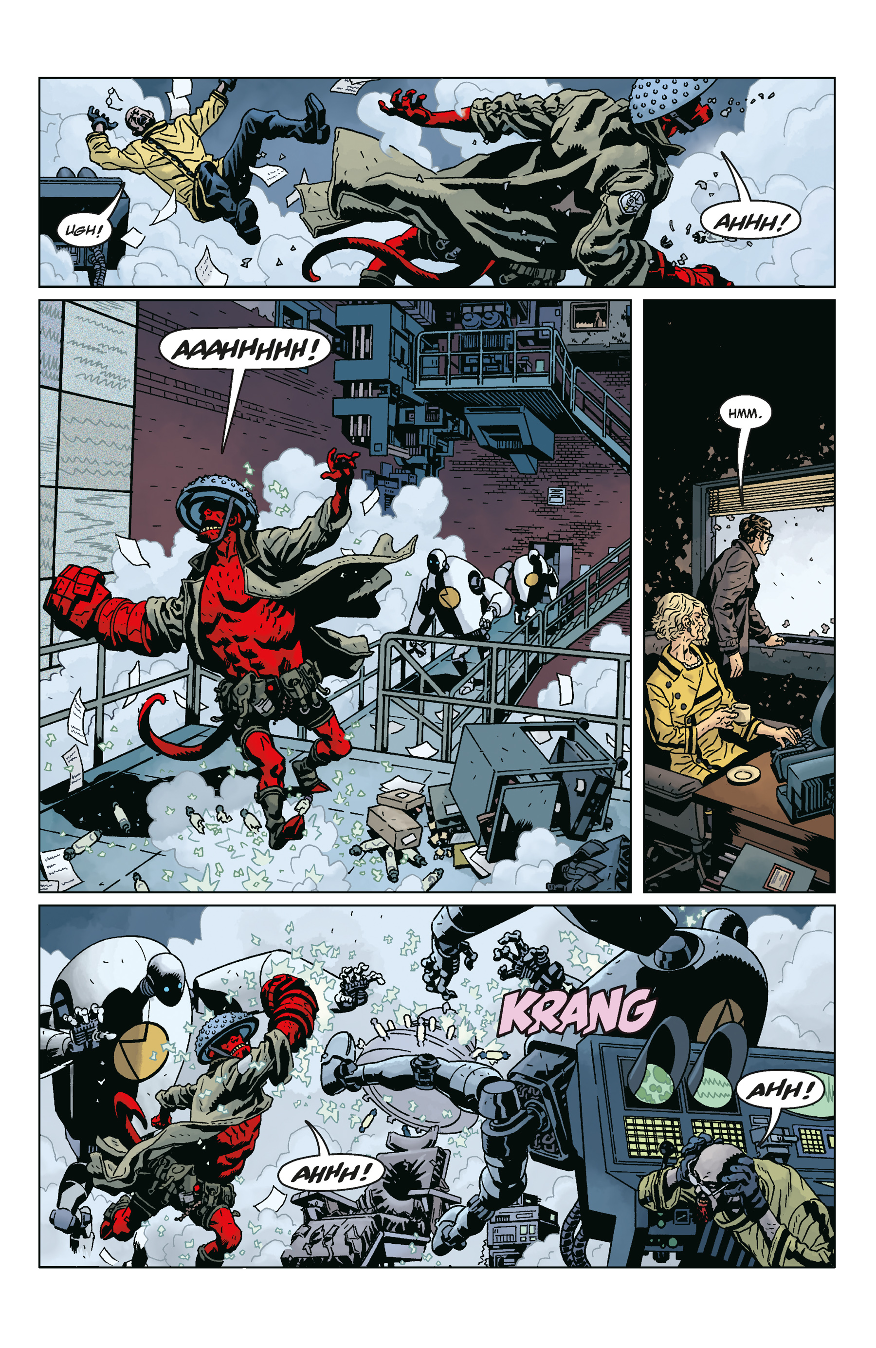 Read online Giant Robot Hellboy comic -  Issue #2 - 19