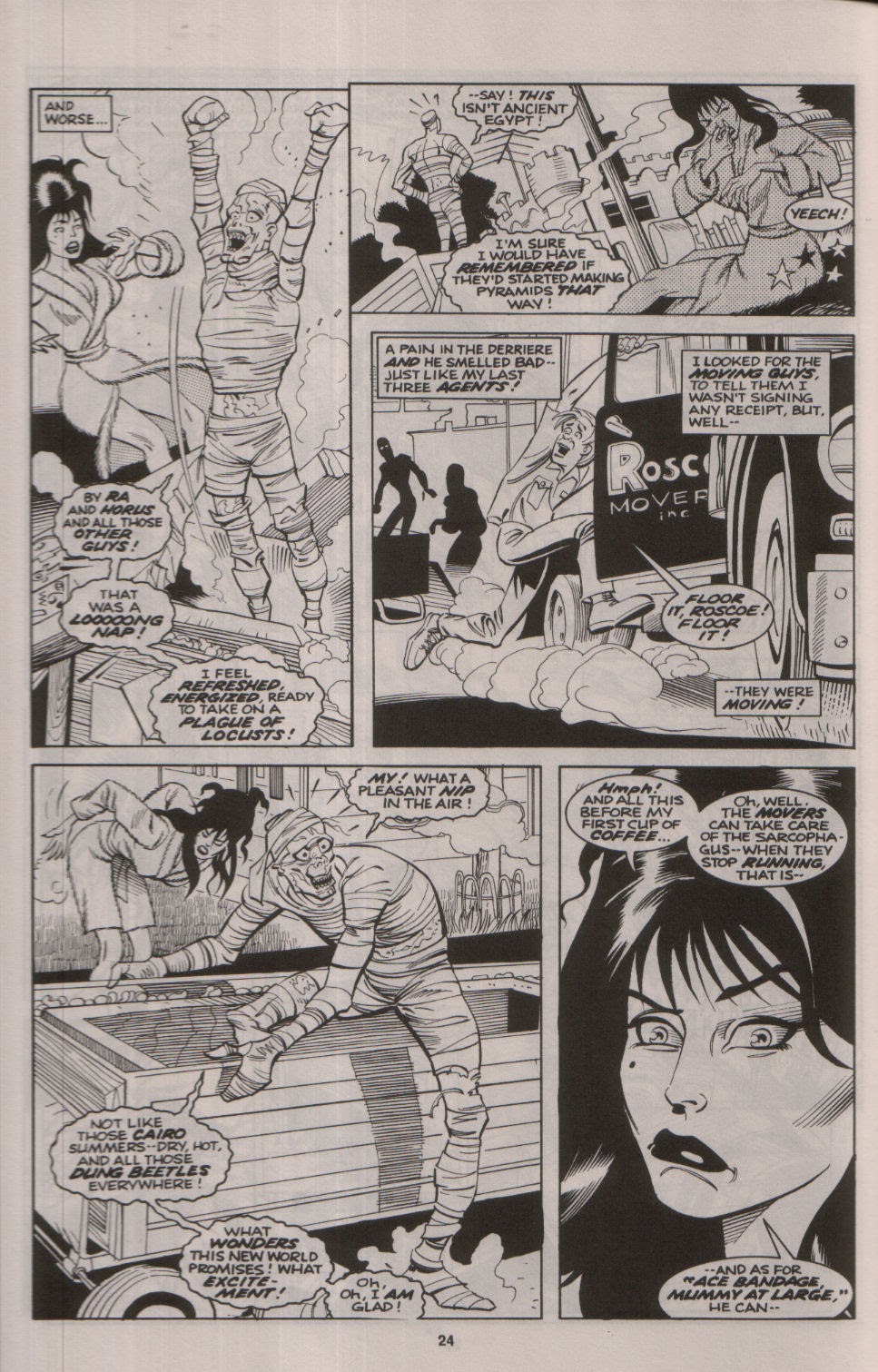 Read online Elvira, Mistress of the Dark comic -  Issue #12 - 23