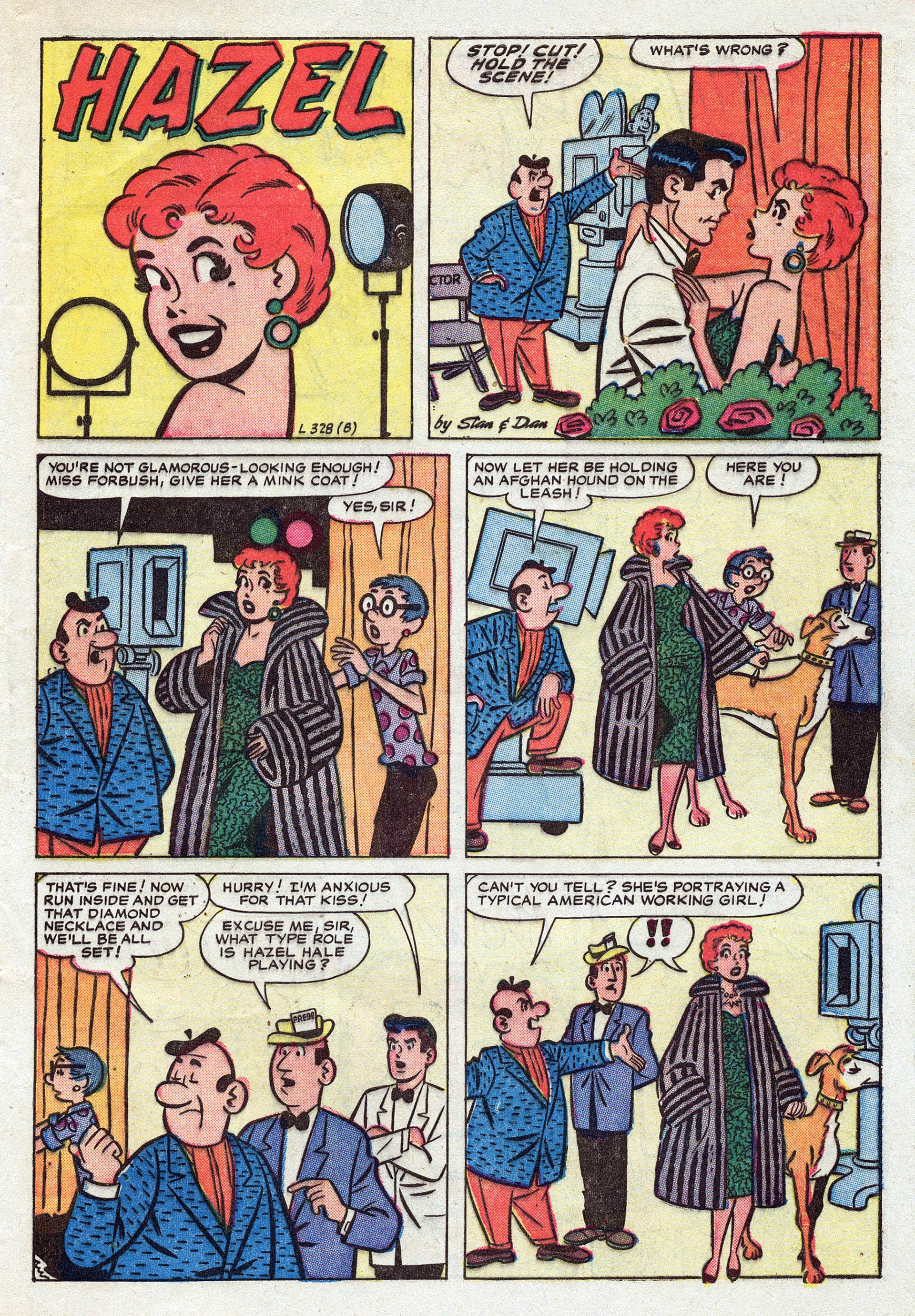 Read online Showgirls (1957) comic -  Issue #4 - 9