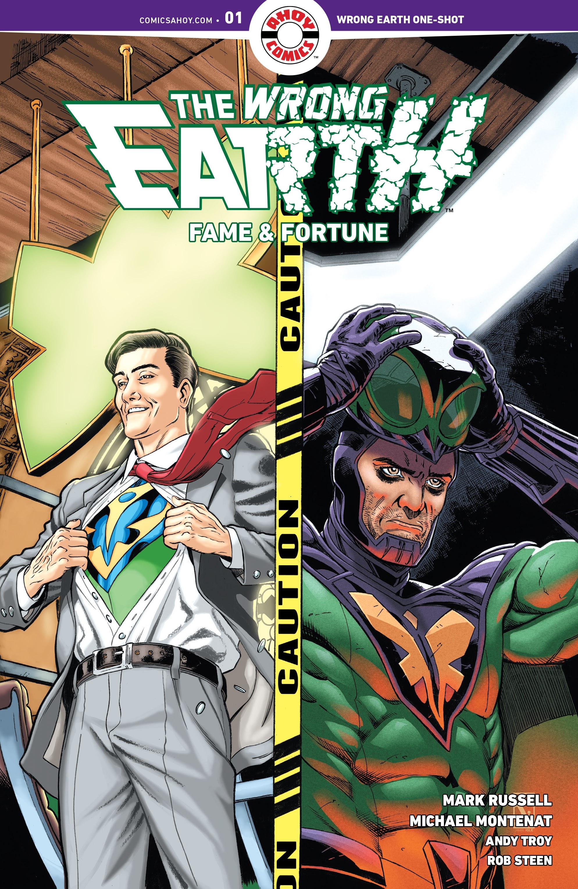 Read online The Wrong Earth: Fame & Fortune comic -  Issue # Full - 1