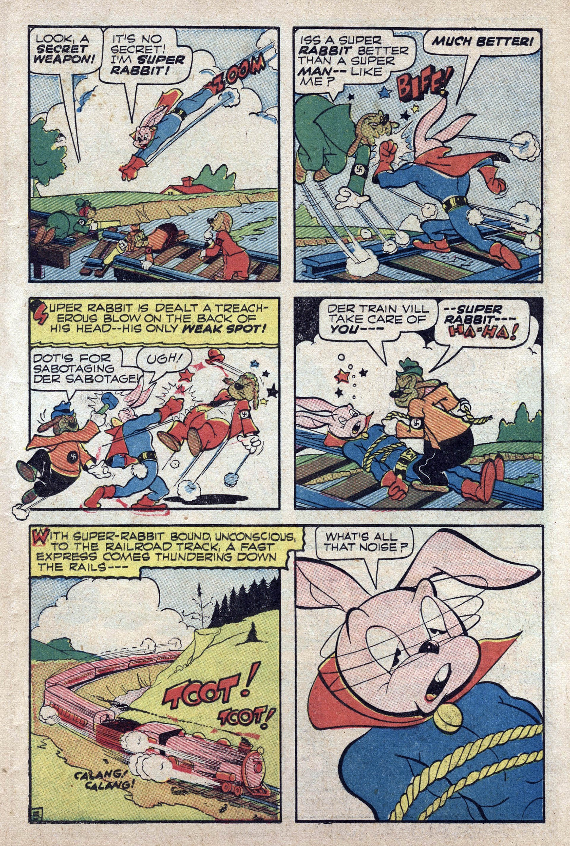Read online Super Rabbit comic -  Issue #1 - 31
