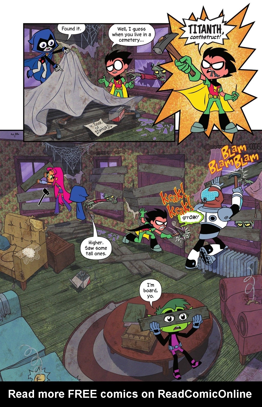 Read online Teen Titans Go! Undead?! comic -  Issue # TPB (Part 1) - 80