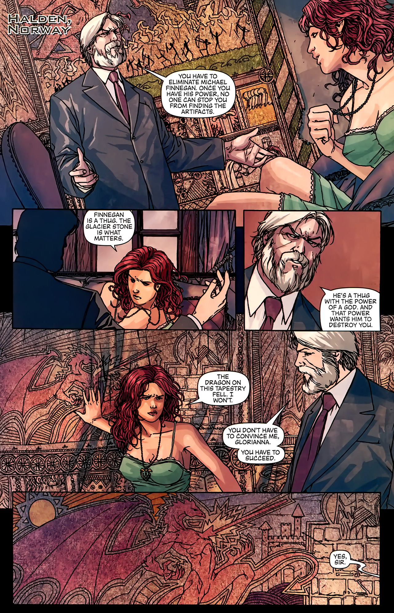 Read online Broken Trinity vol 2: Pandora's Box comic -  Issue #1 - 5