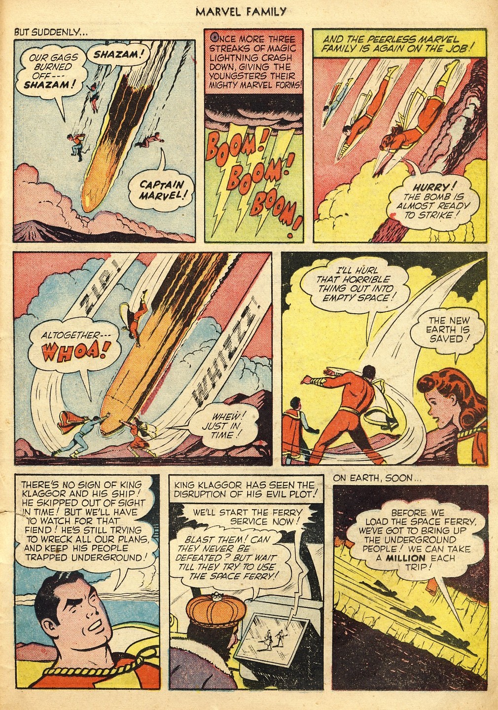 Read online The Marvel Family comic -  Issue #56 - 25