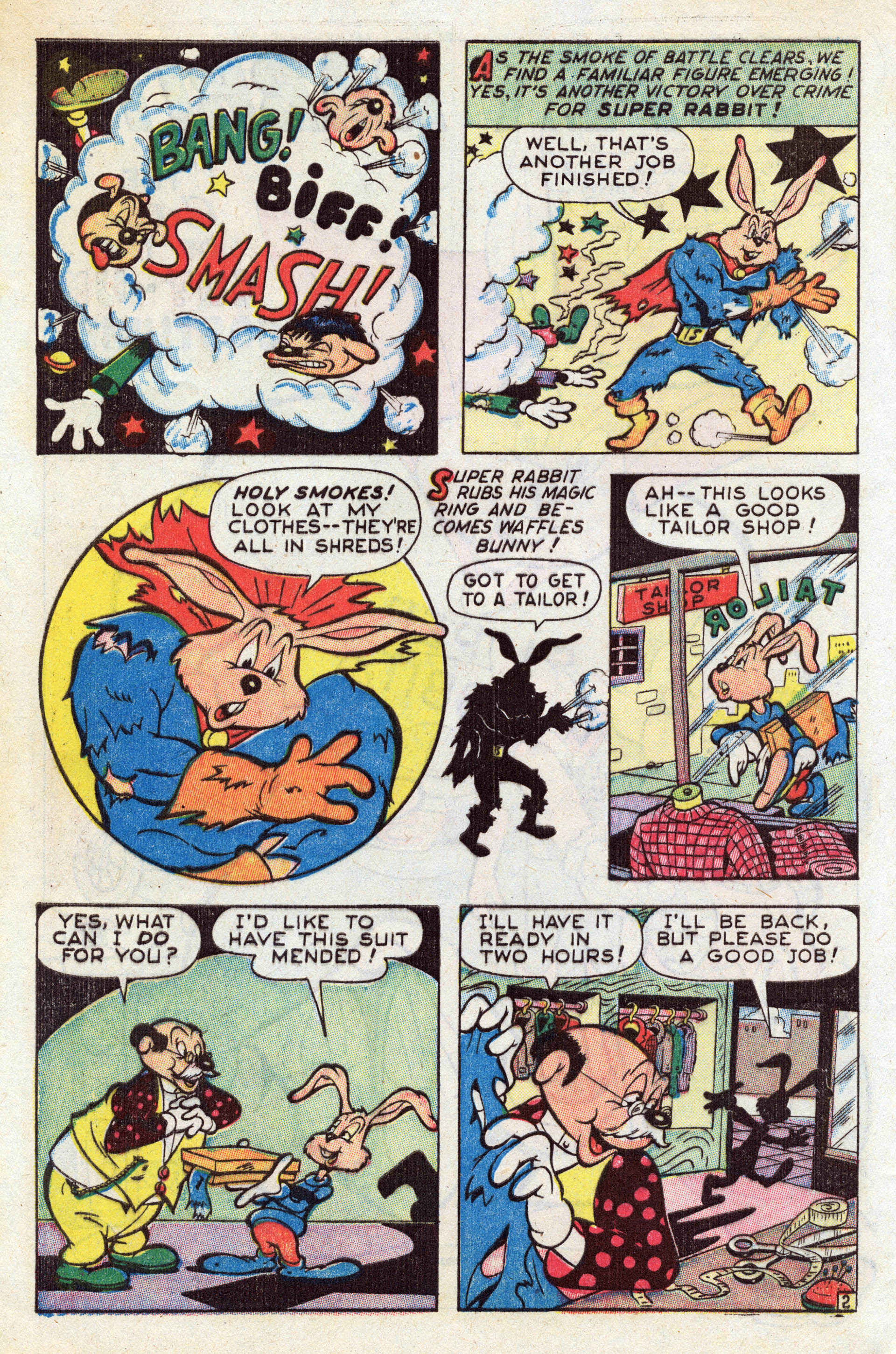 Read online Super Rabbit comic -  Issue #8 - 4