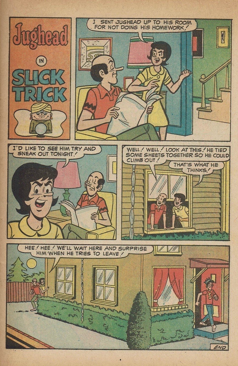 Read online Jughead's Jokes comic -  Issue #29 - 33