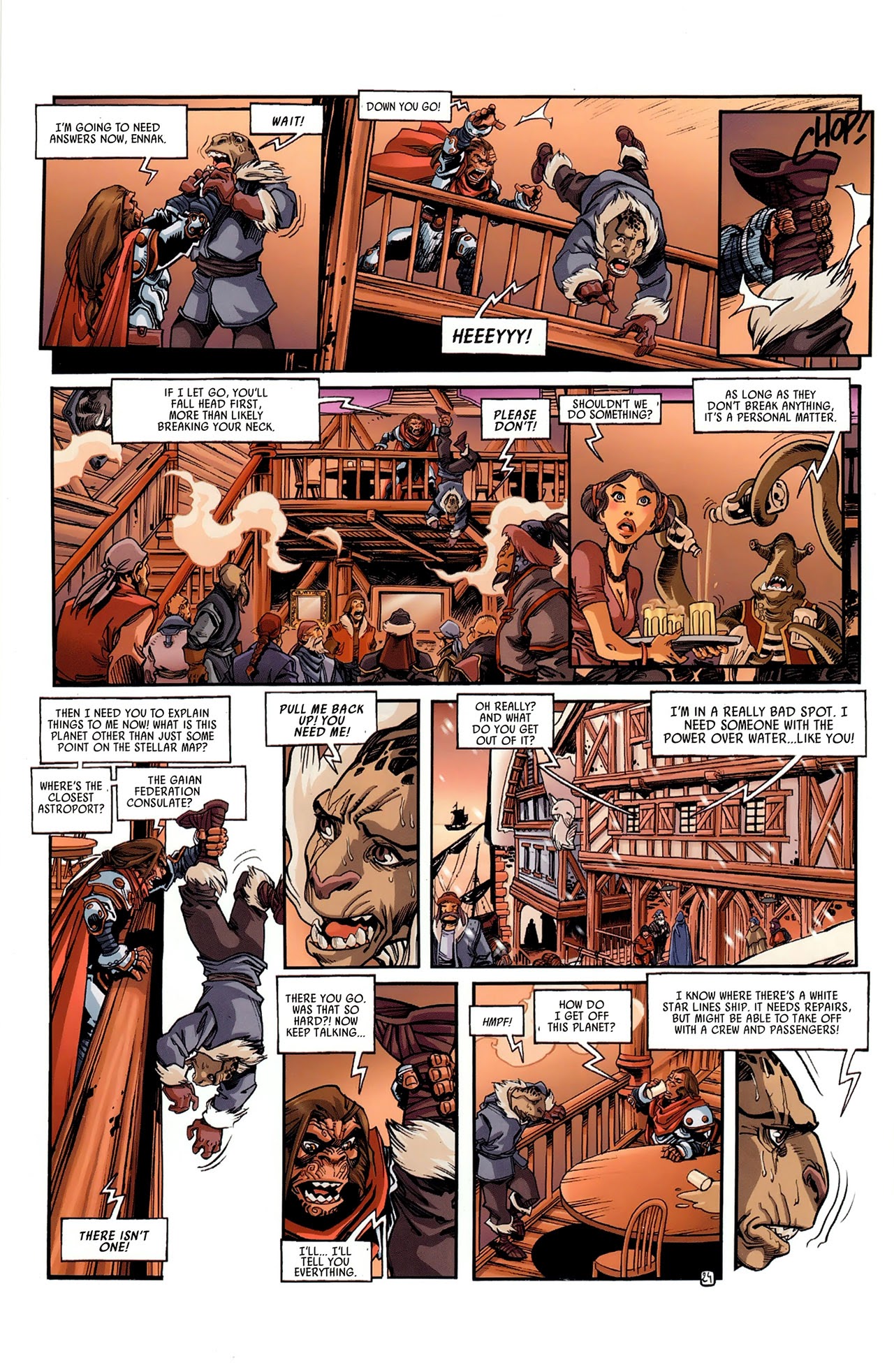 Read online Ythaq: The Forsaken World comic -  Issue #3 - 28