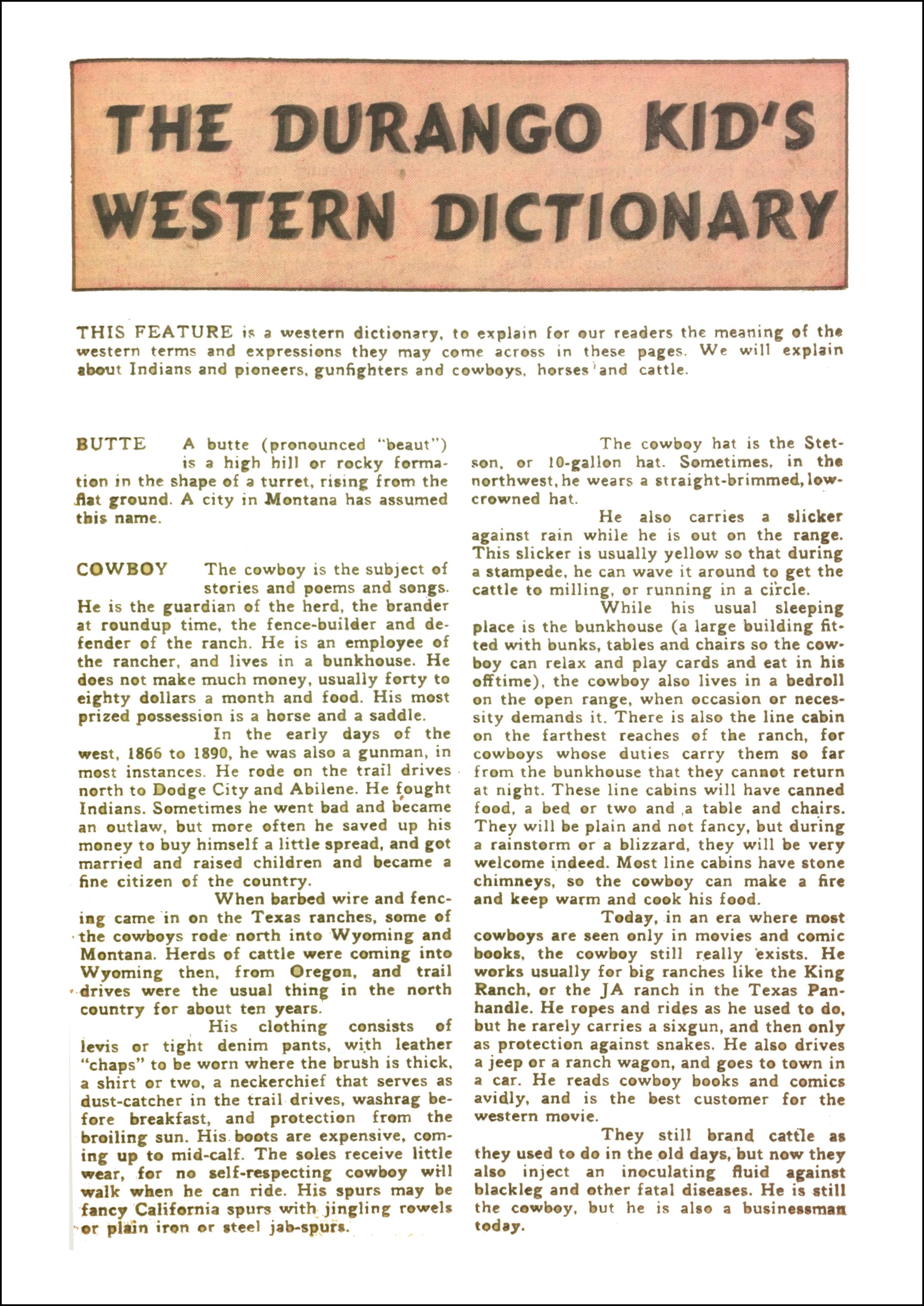 Read online Charles Starrett as The Durango Kid comic -  Issue #36 - 17