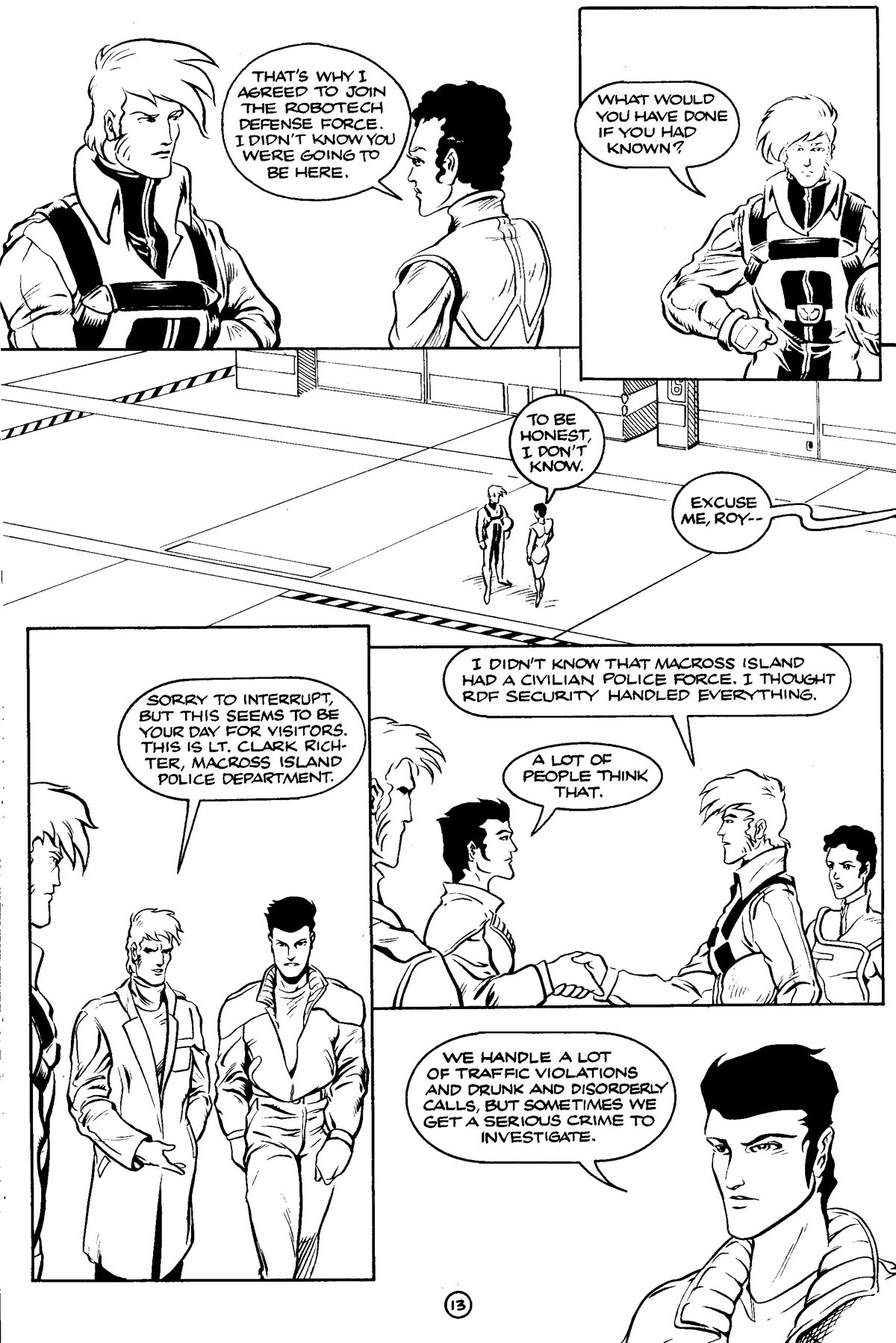 Read online Robotech: Return to Macross comic -  Issue #5 - 19