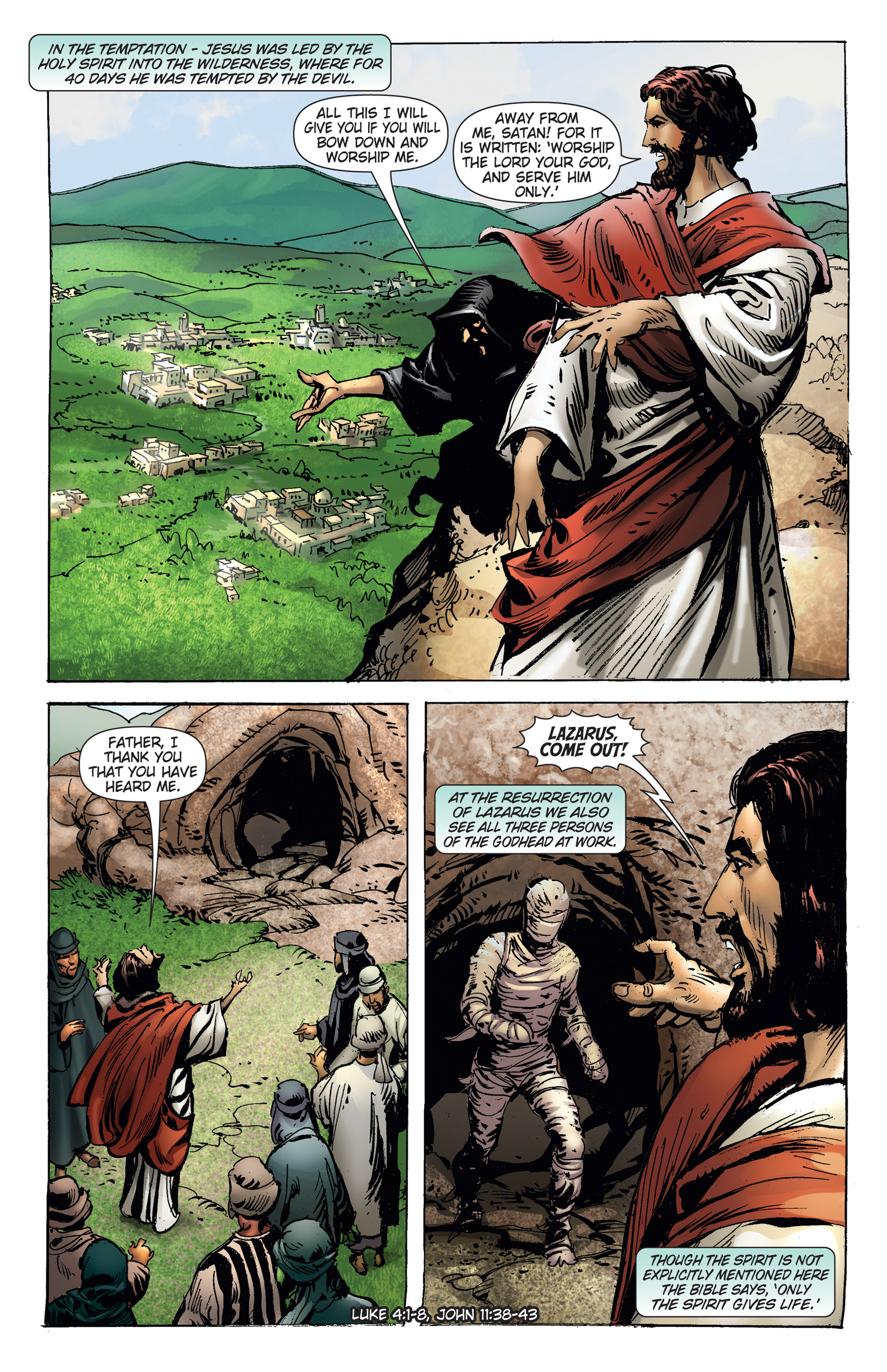 Read online 101 Questions About the Bible and Christianity comic -  Issue #3 - 20