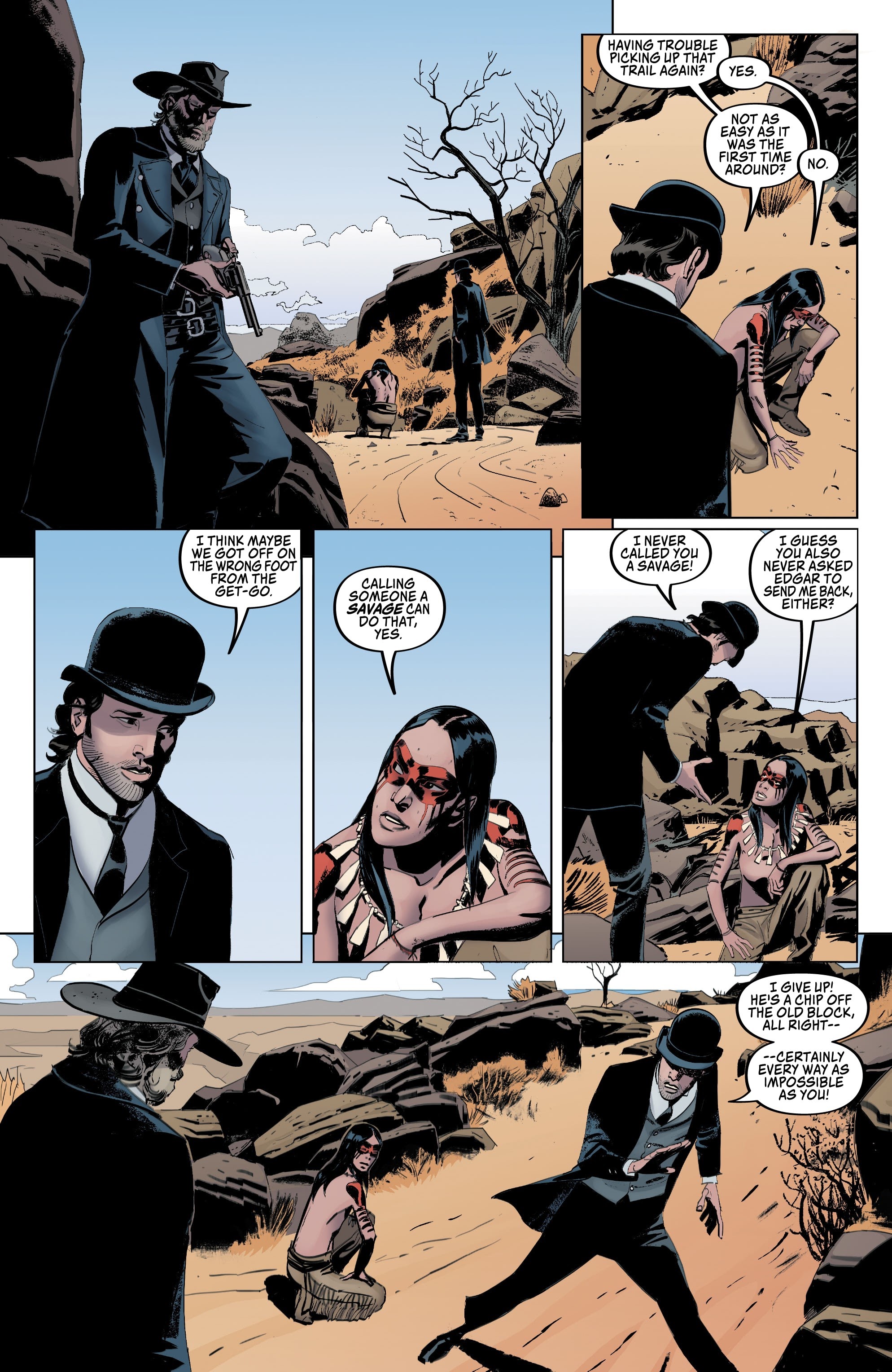 Read online Cross to Bear comic -  Issue #4 - 7