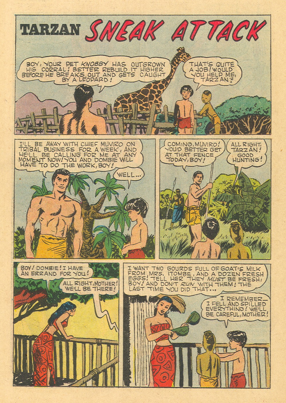 Read online Tarzan (1948) comic -  Issue #130 - 26