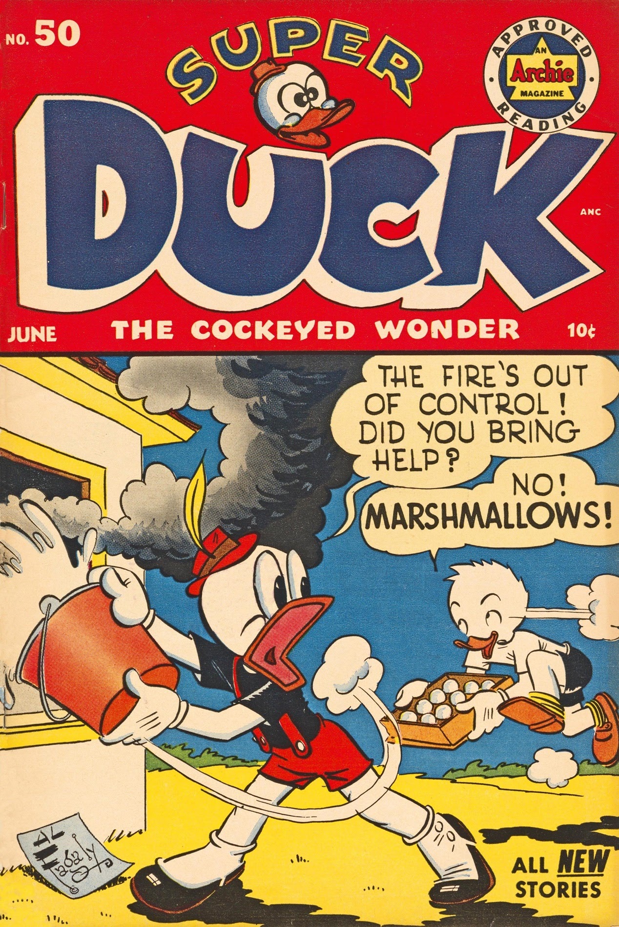 Read online Super Duck Comics comic -  Issue #50 - 1