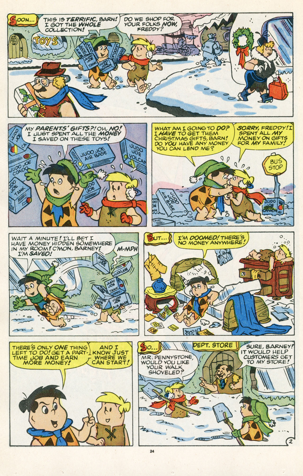 Read online The Flintstone Kids comic -  Issue #10 - 26