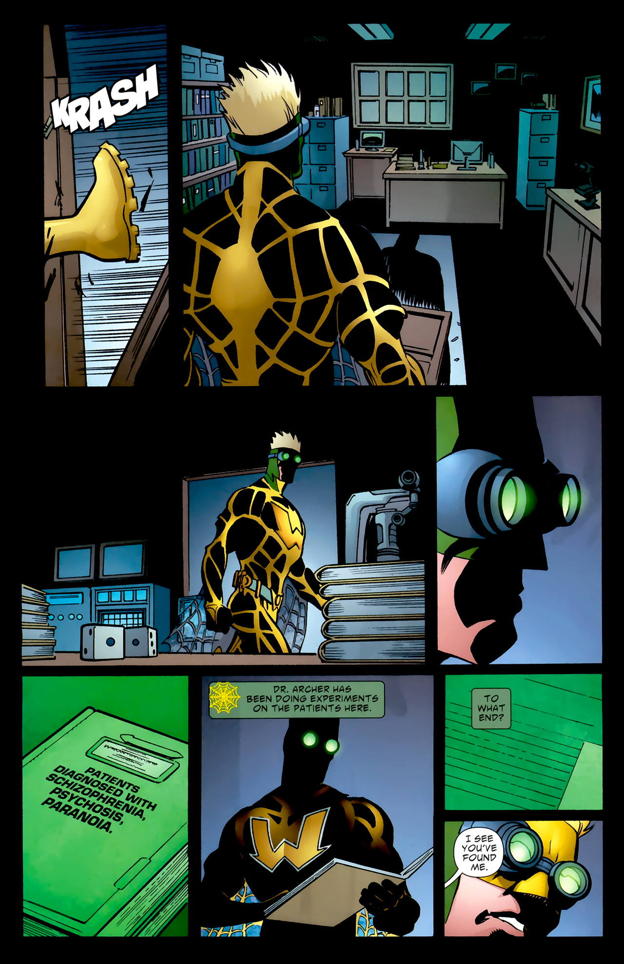 Read online The Web comic -  Issue #1 - 19