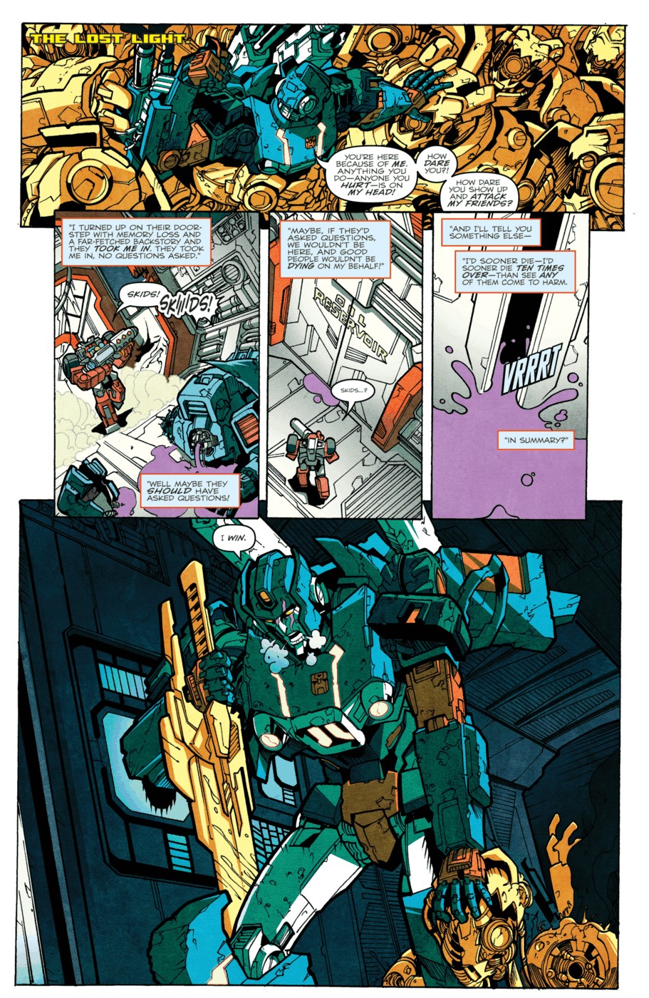 Read online The Transformers: More Than Meets The Eye comic -  Issue #18 - 20