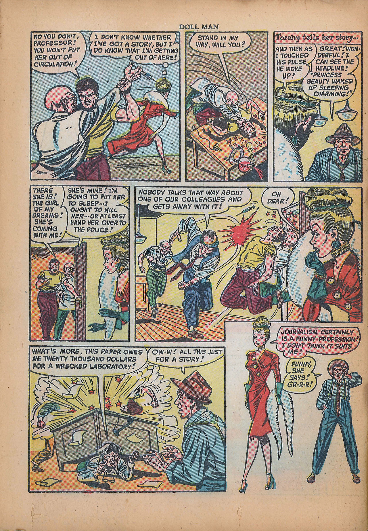 Read online Doll Man comic -  Issue #22 - 22
