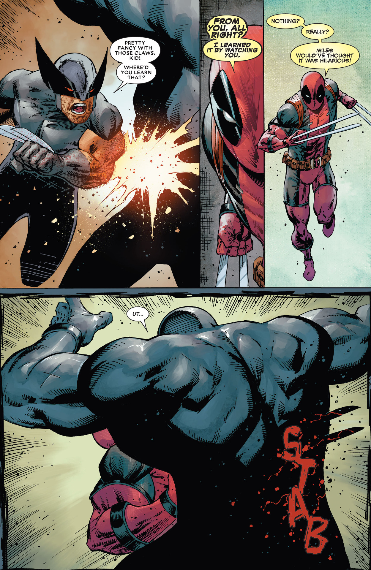 Read online Deadpool: Badder Blood comic -  Issue #5 - 23