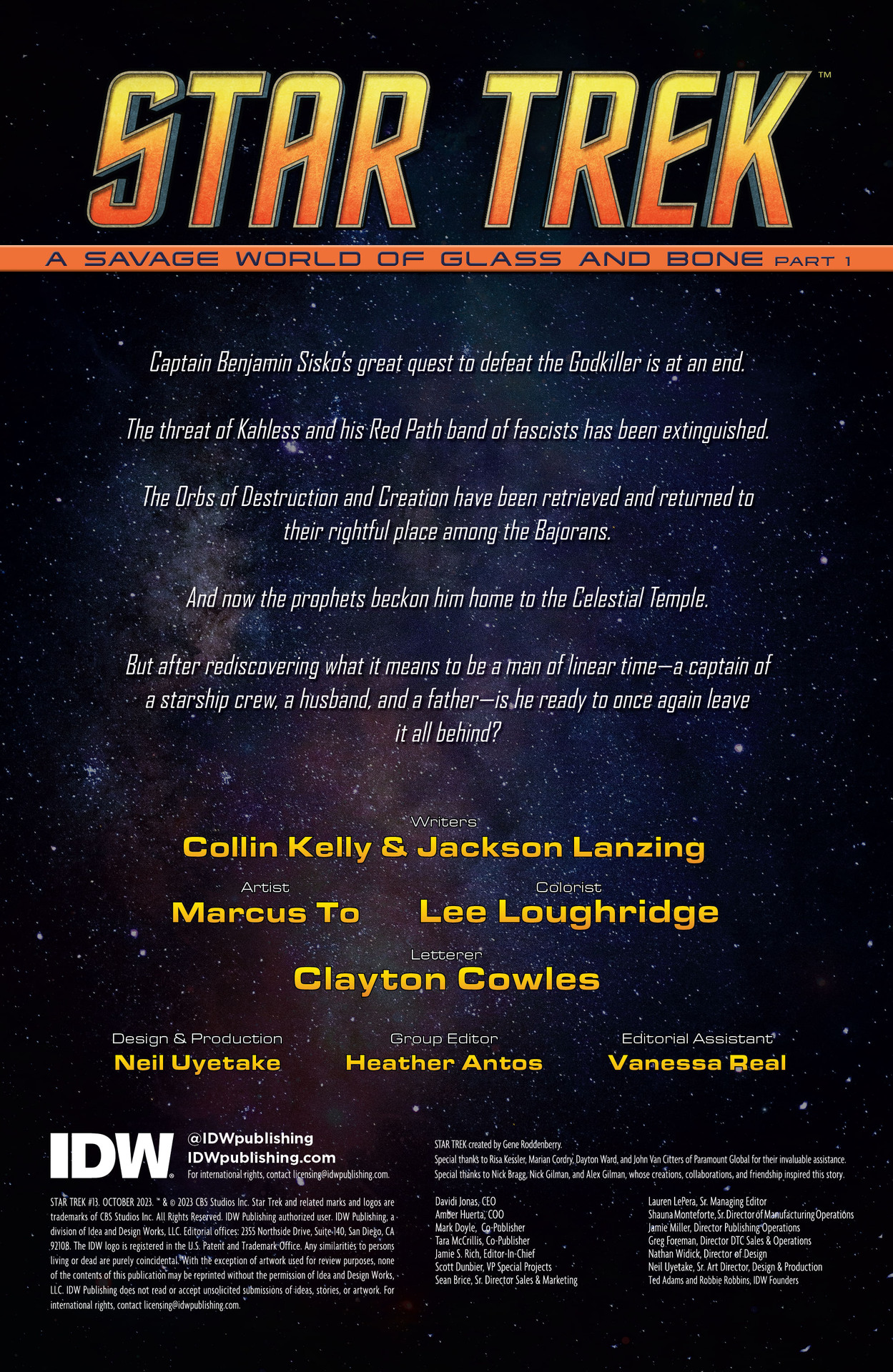 Read online Star Trek (2022) comic -  Issue #13 - 2