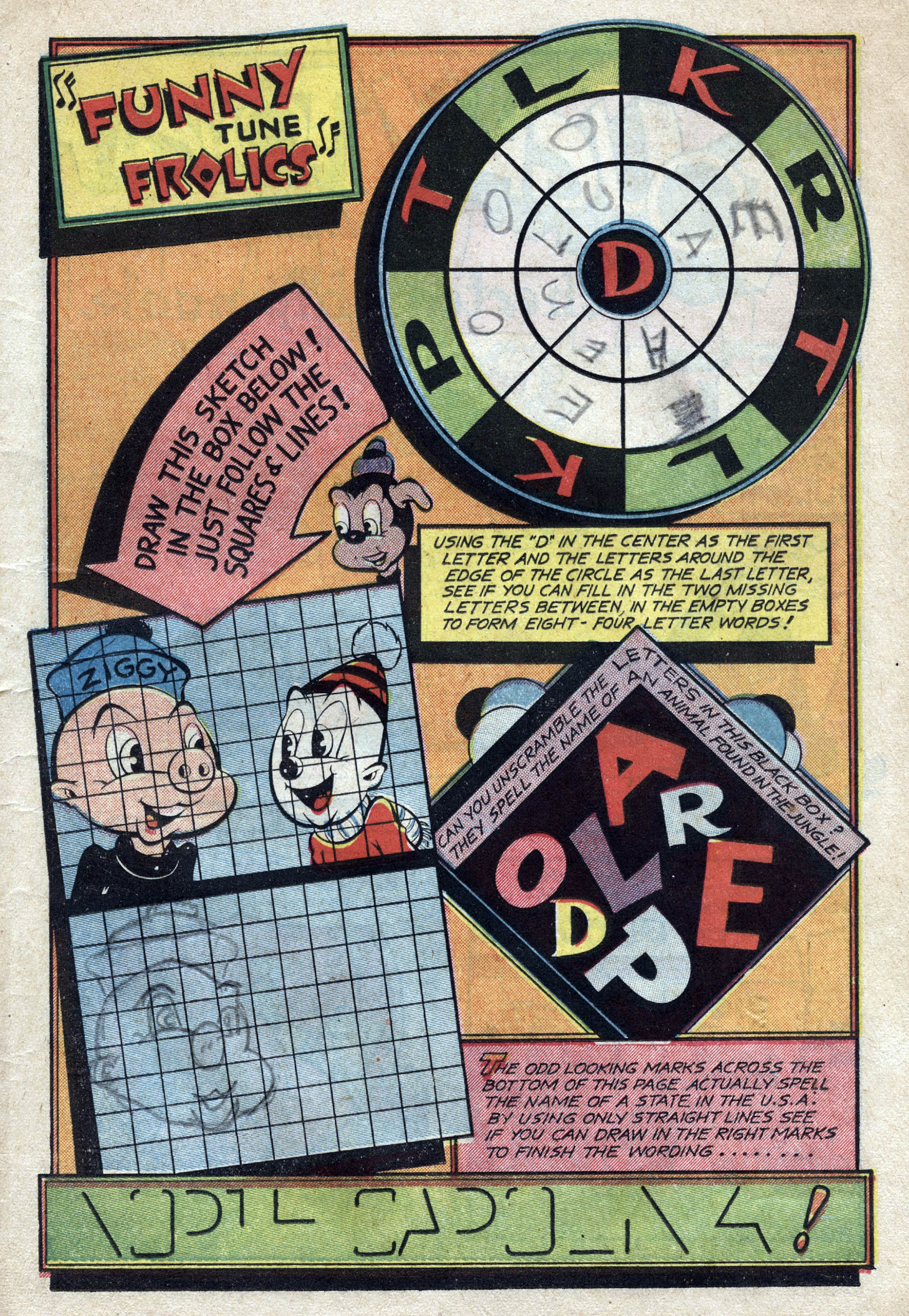 Read online Funny Tunes comic -  Issue #17 - 20