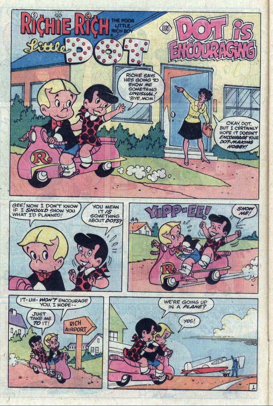 Read online Richie Rich And [...] comic -  Issue #7 - 8