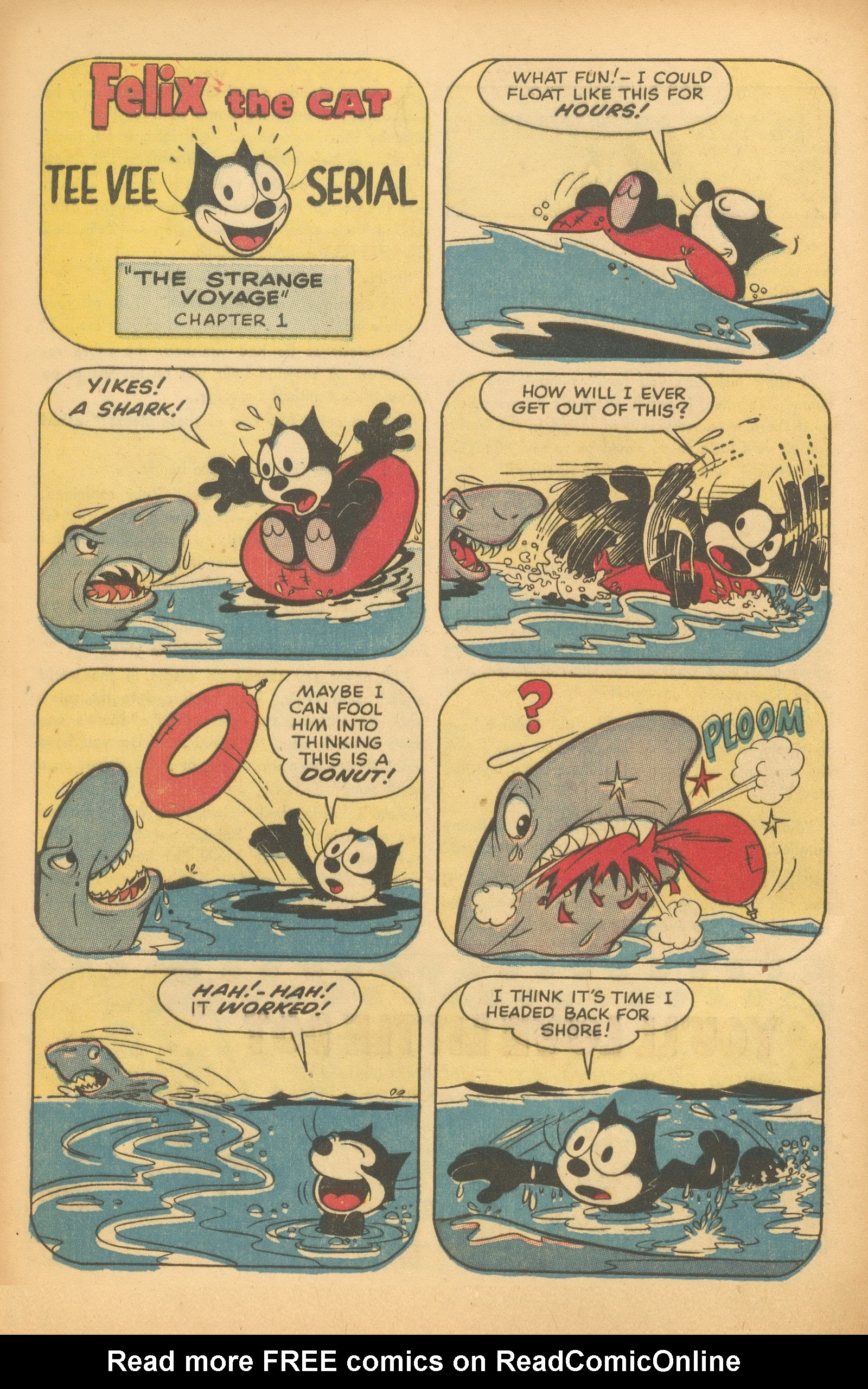 Read online Felix the Cat (1955) comic -  Issue #69 - 28