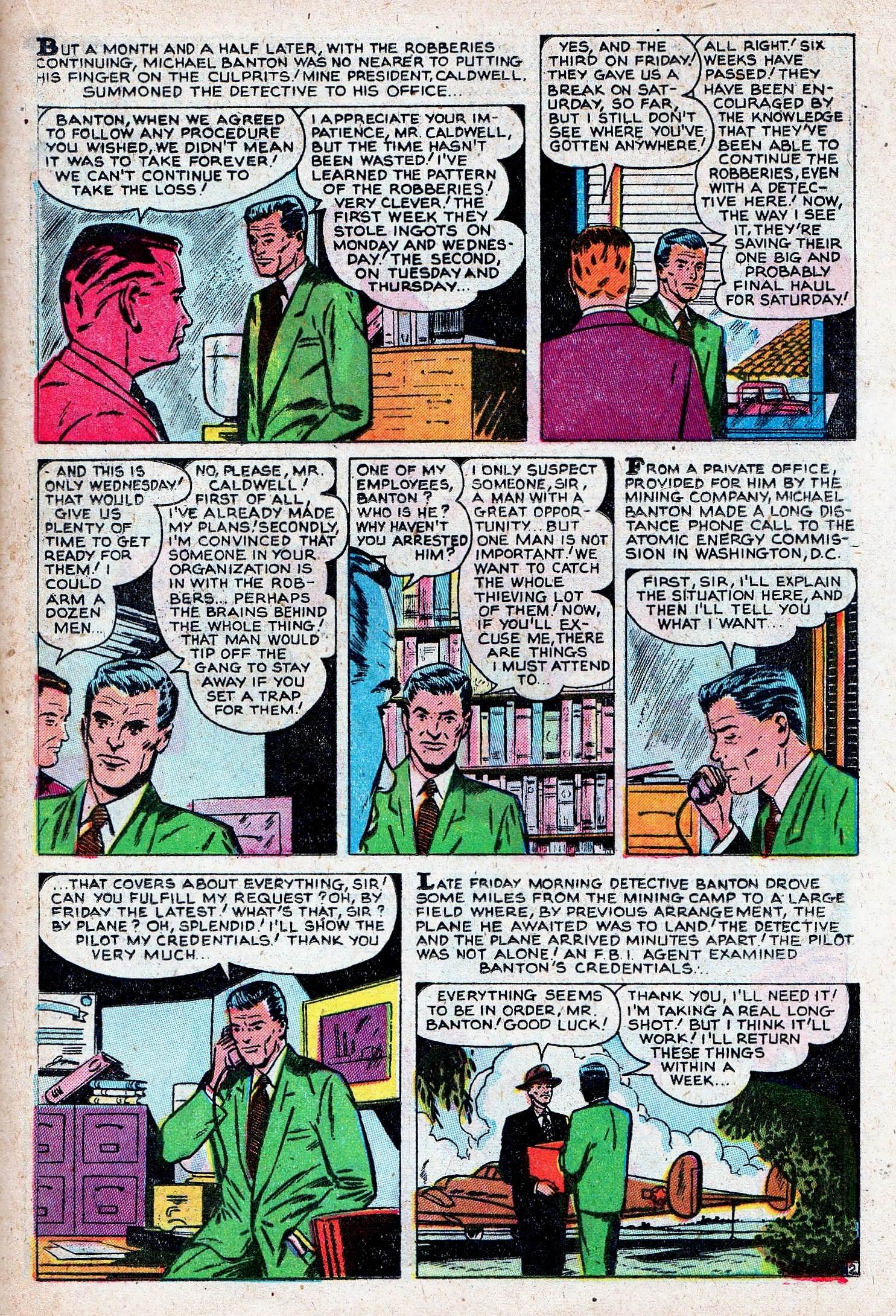 Read online Crime Cases Comics (1951) comic -  Issue #9 - 21