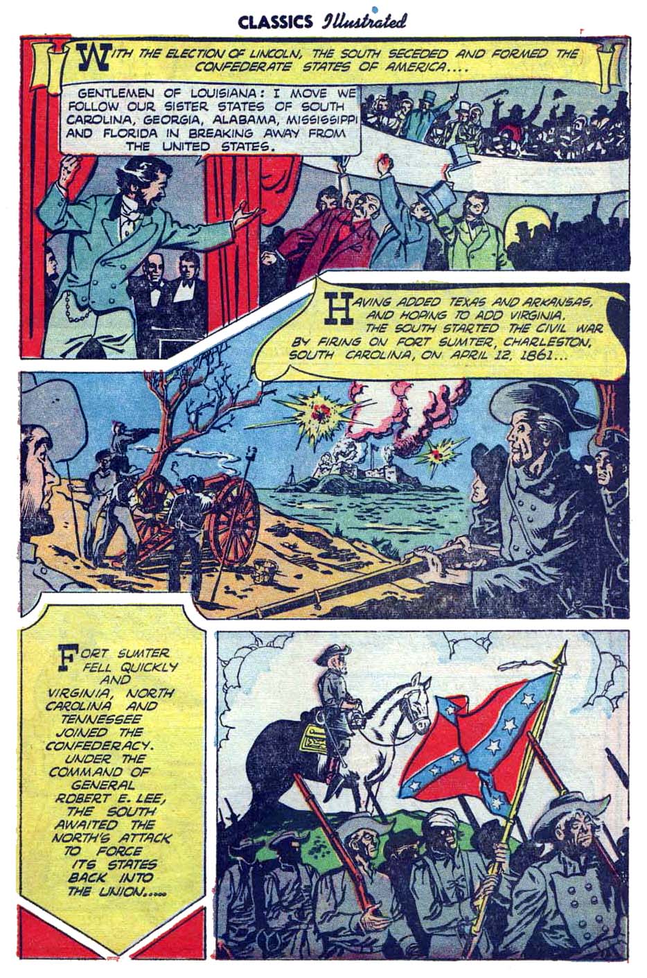 Read online Classics Illustrated comic -  Issue #98 - 35