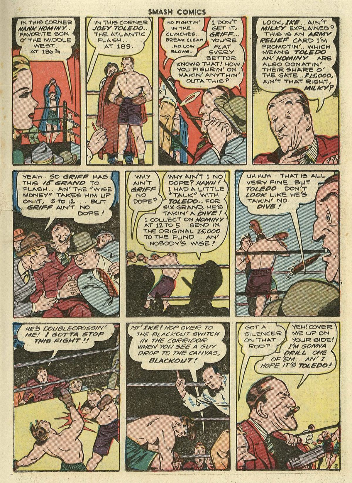 Read online Smash Comics comic -  Issue #56 - 31