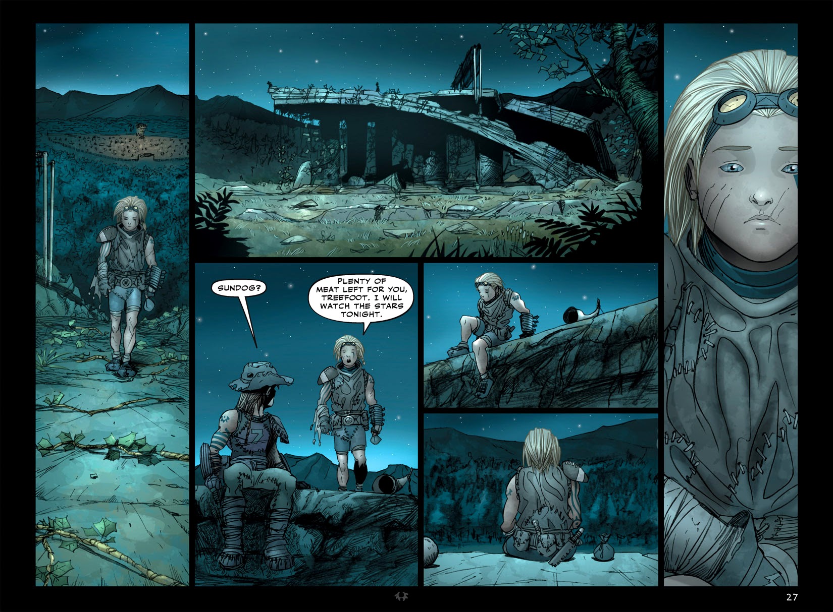 Read online Tribes: The Dog Years comic -  Issue #1 - 28