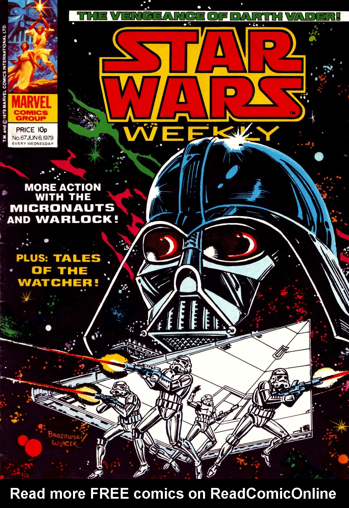 Read online Star Wars Weekly comic -  Issue #67 - 1