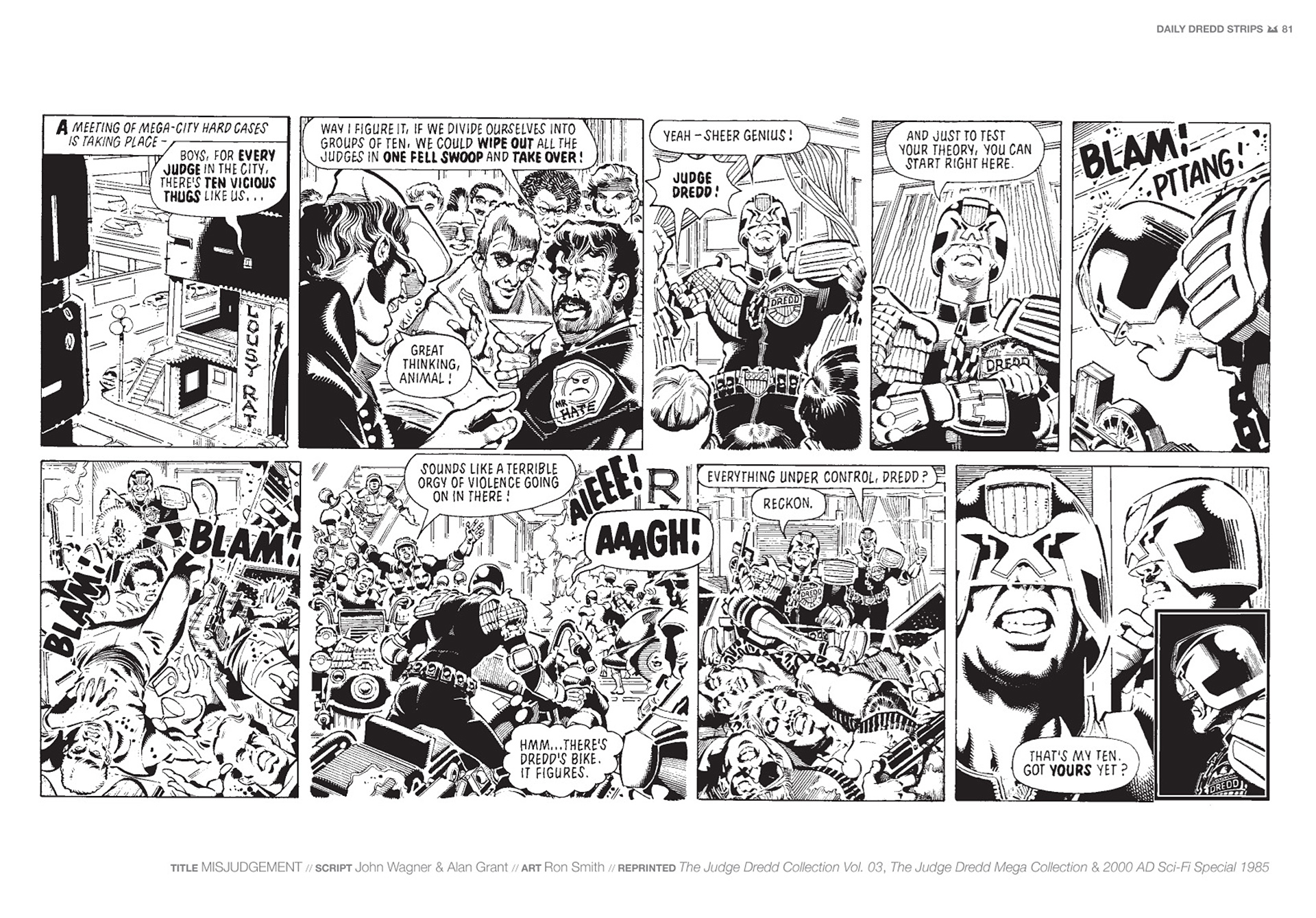 Read online Judge Dredd: The Daily Dredds comic -  Issue # TPB 1 - 84