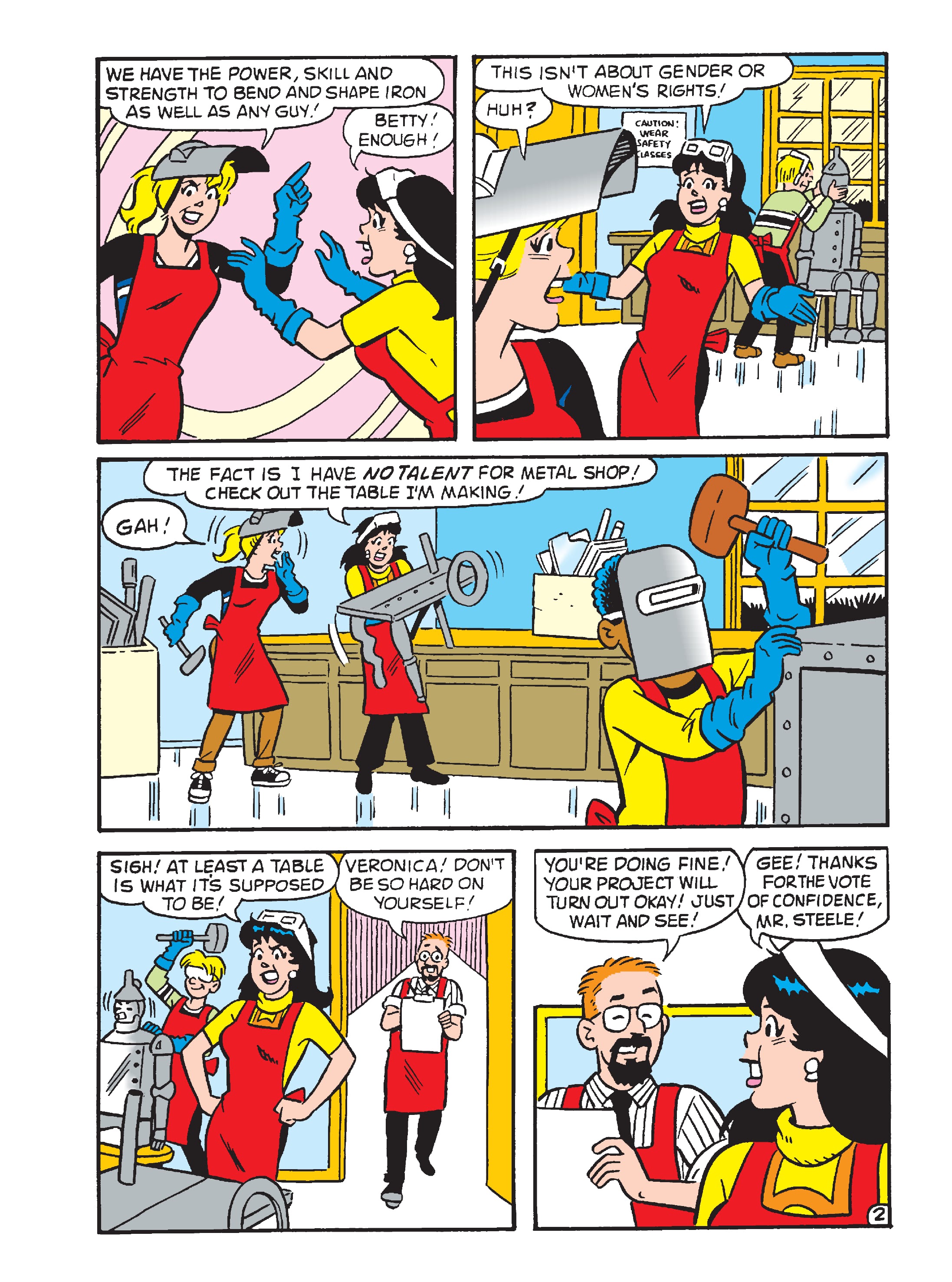 Read online World of Betty & Veronica Digest comic -  Issue #12 - 141