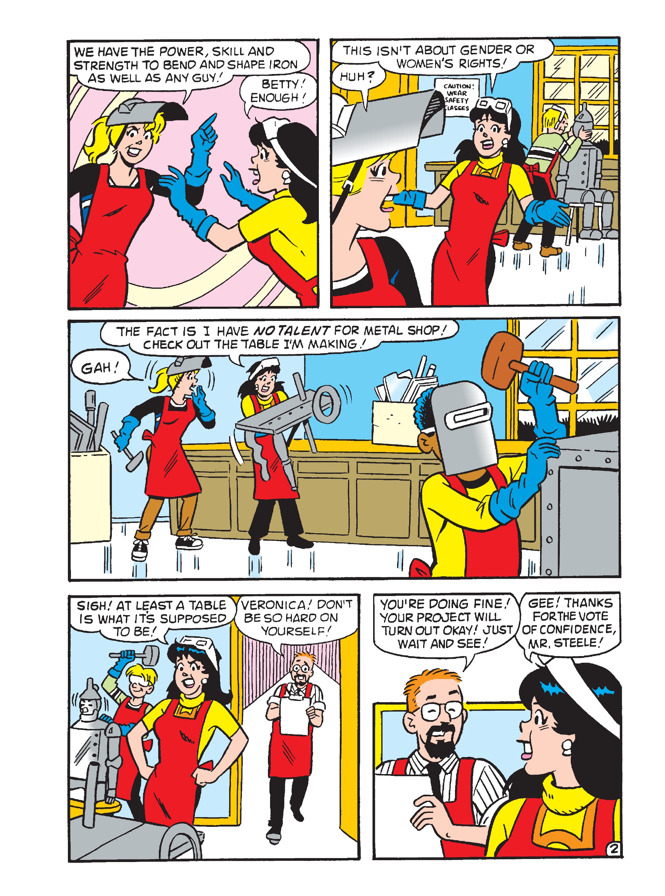 Read online World of Betty & Veronica Digest comic -  Issue #12 - 141