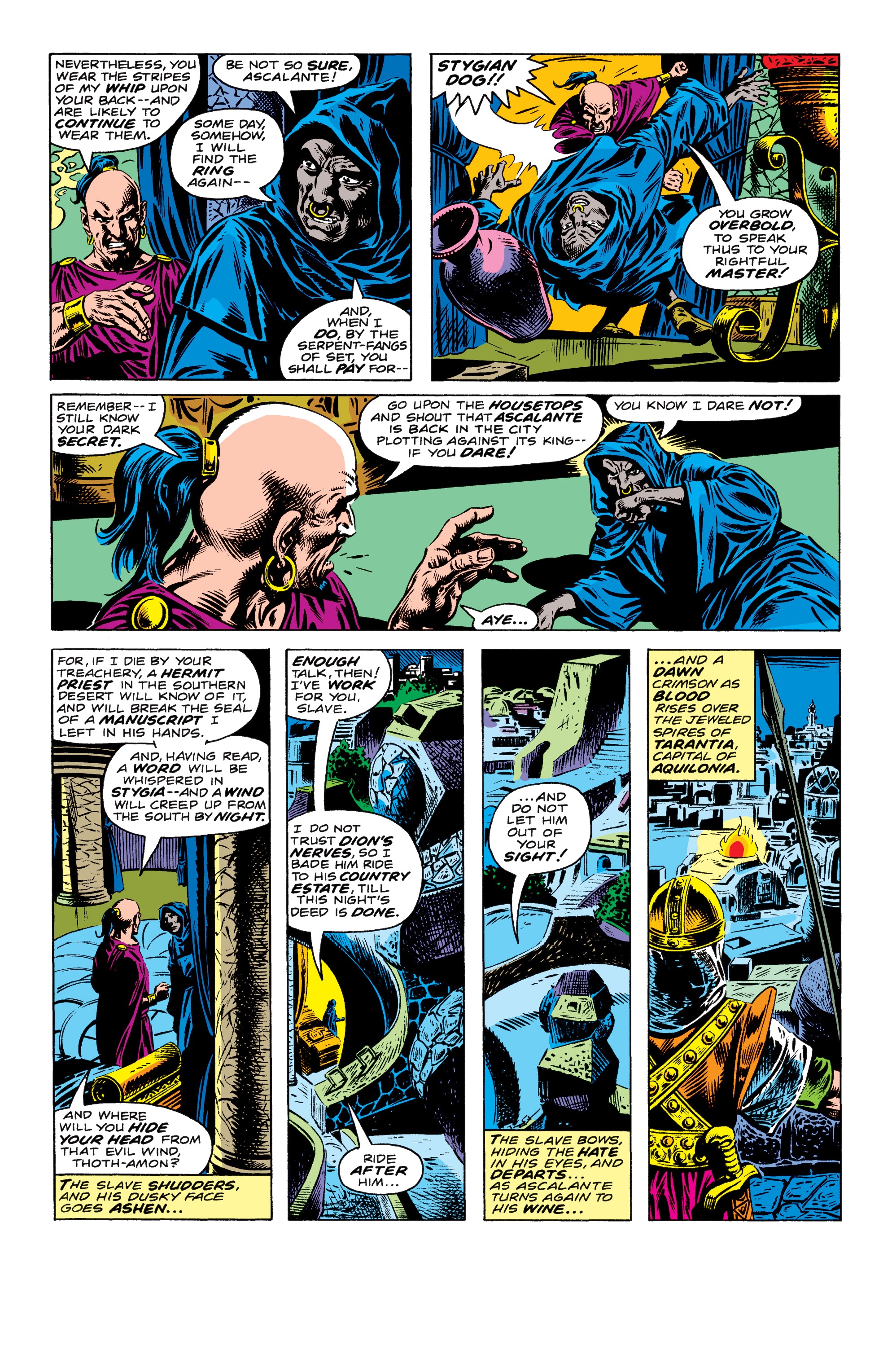 Read online Conan the Barbarian Epic Collection: The Original Marvel Years - Of Once and Future Kings comic -  Issue # TPB (Part 3) - 34