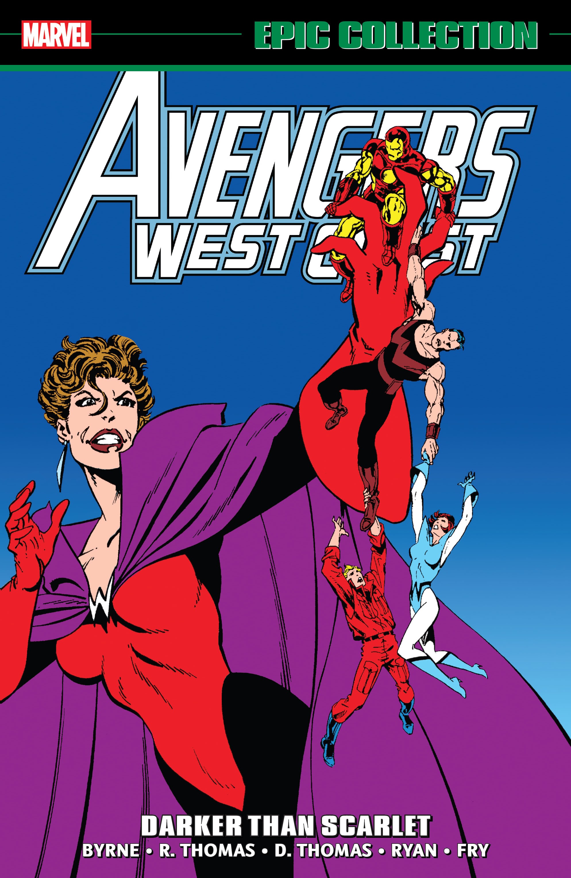 Read online Avengers West Coast Epic Collection: How The West Was Won comic -  Issue #Avengers West Coast Epic Collection Darker Than Scarlet (Part 1) - 1
