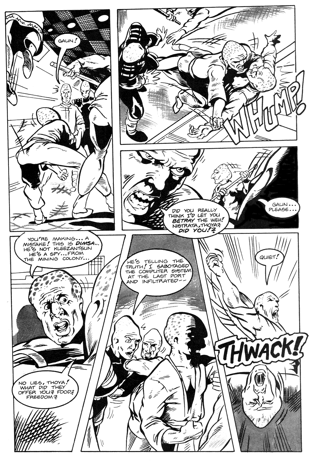 Read online Alien Nation: Public Enemy comic -  Issue #1 - 15