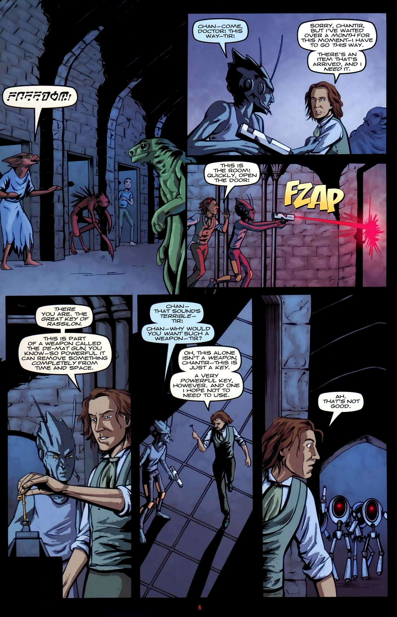 Read online Doctor Who: The Forgotten comic -  Issue #5 - 11