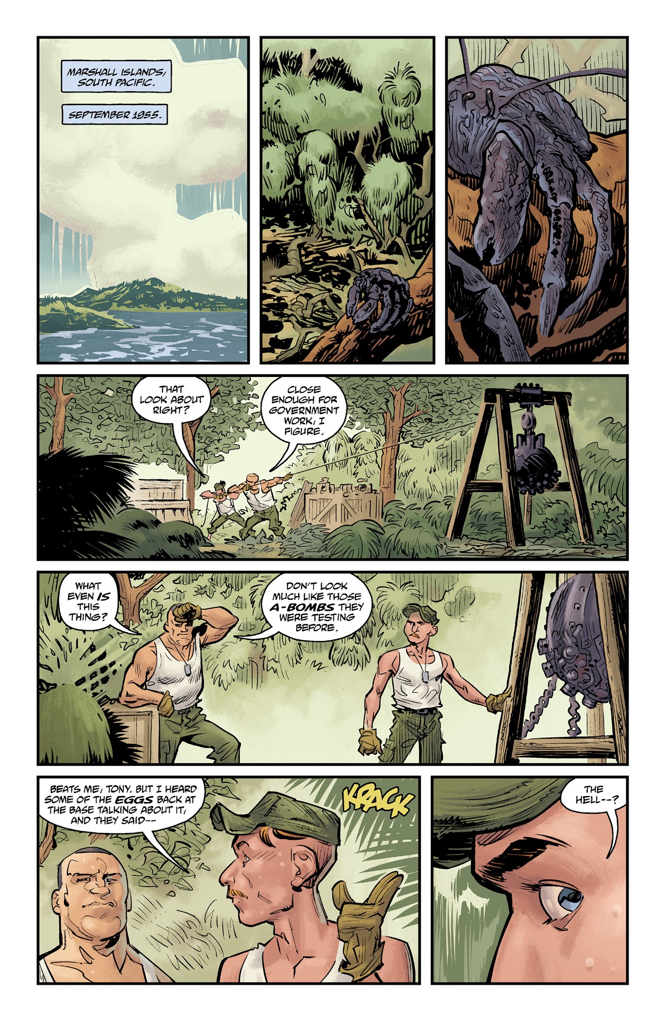 Read online Hellboy and the B.P.R.D.: 1955 ― Occult Intelligence comic -  Issue #1 - 3