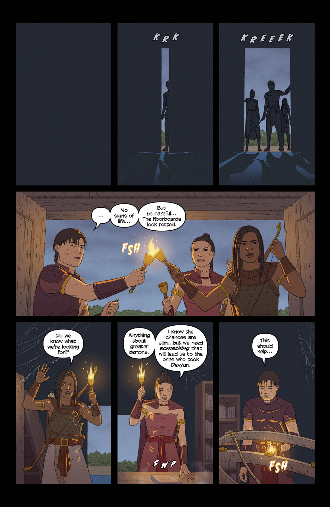 Read online Quest comic -  Issue #3 - 4