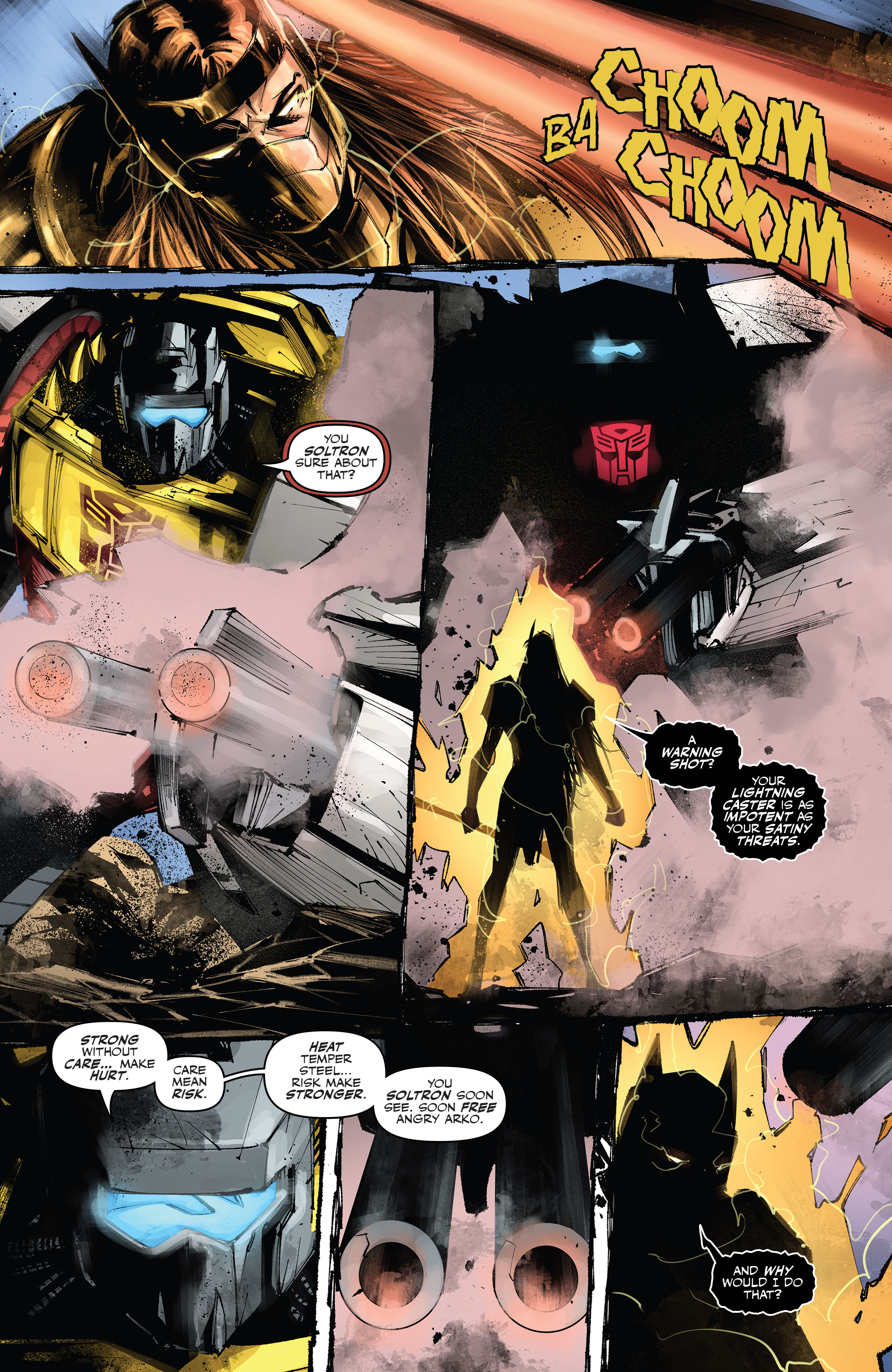 Read online Transformers: King Grimlock comic -  Issue #5 - 7