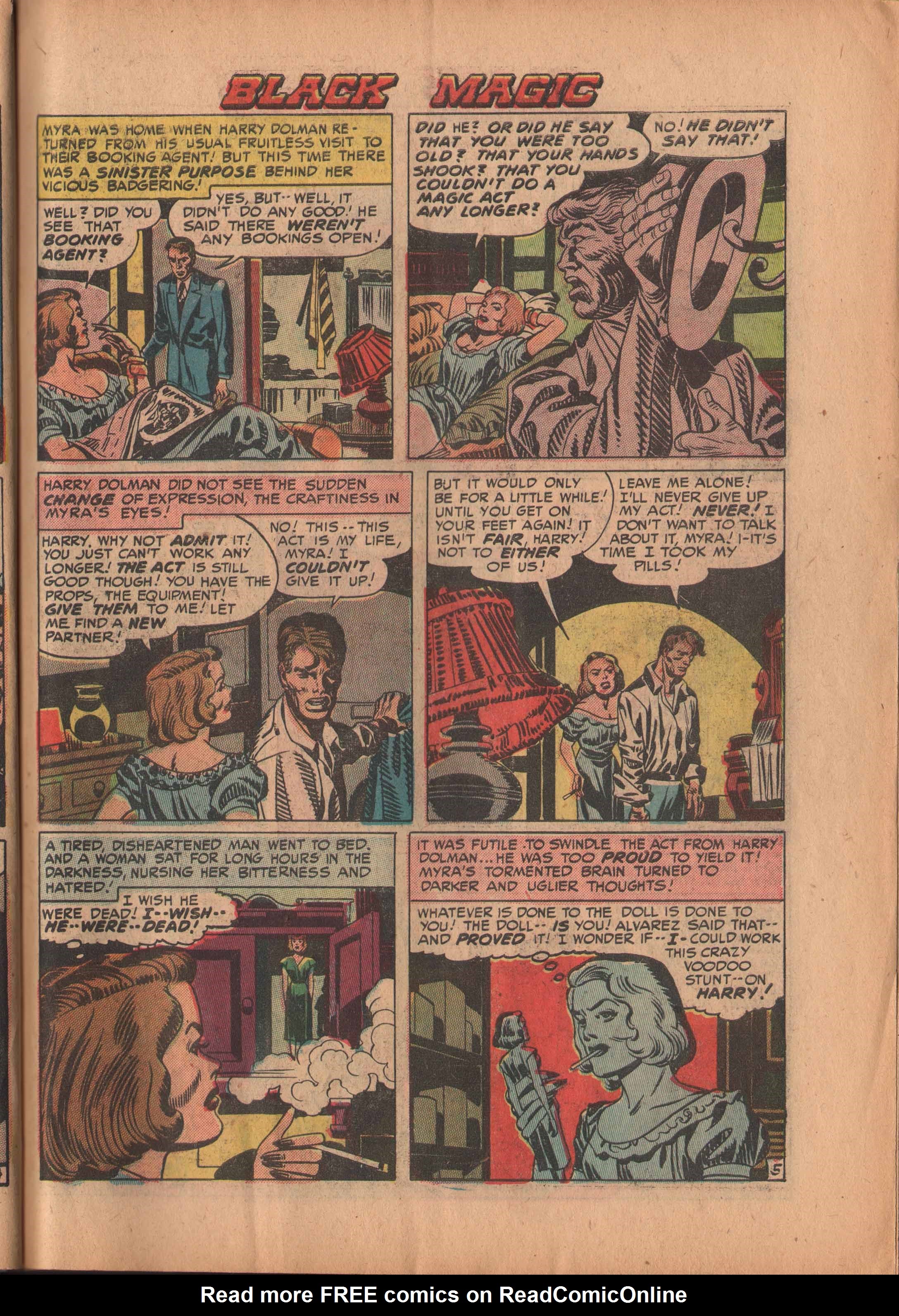 Read online Black Magic (1950) comic -  Issue #4 - 8