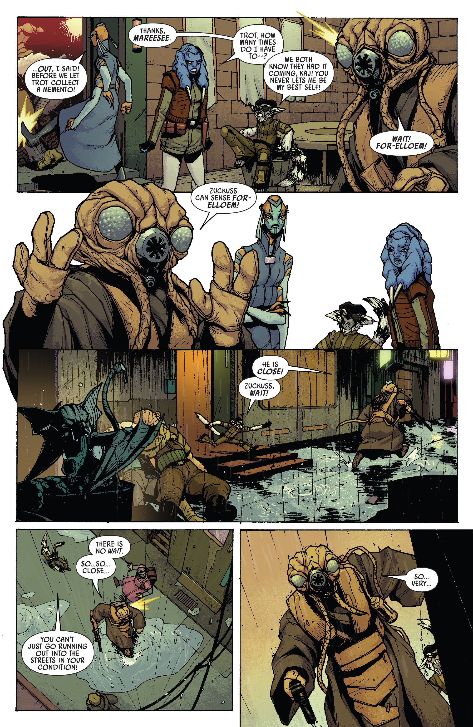 Read online Star Wars: War Of The Bounty Hunters - 4-Lom & Zuckuss comic -  Issue # Full - 17